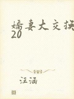 娇妻大交换1一20