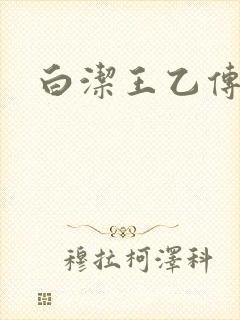 白洁王乙传说