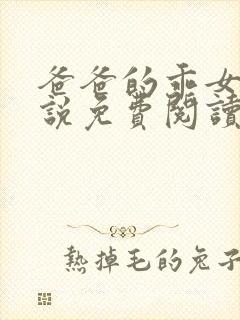 爸爸的乖女儿小说免费阅读