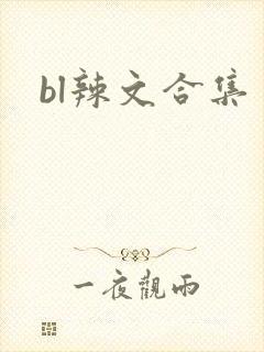 bl辣文合集