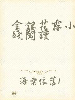 金银花露小说在线阅读