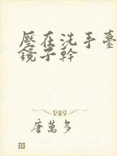 压在洗手台看着镜子干