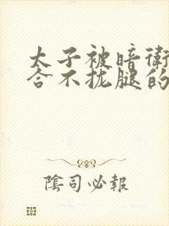 太子被暗卫c到合不拢腿的后果