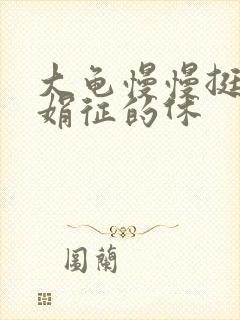 大龟慢慢挺进张娟征的休