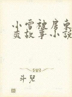 小雪被房东的好爽故事小说