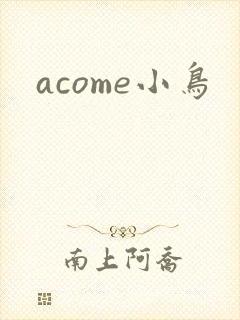 acome小鸟
