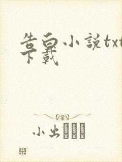 告白小说txt下载