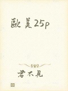 欧美25p