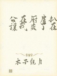 公在厨房扒开腿让我爽了在线观看