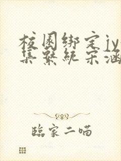 校园绑定jy收集系统宋涵笔趣阁