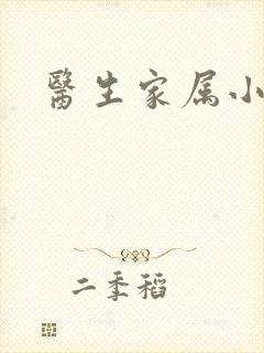 医生家属小说