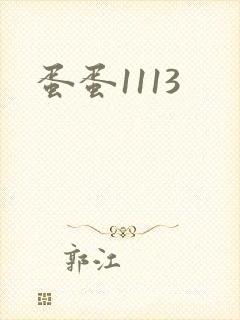 蛋蛋1113
