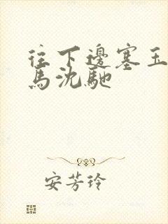 往下边塞玉器骑马沈驰