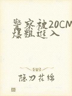 警察被20CM爆粗进入