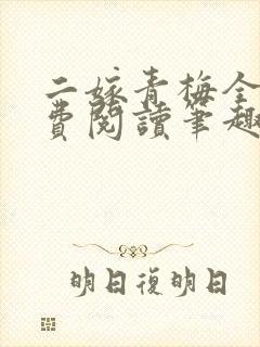 二嫁青梅全文免费阅读笔趣阁