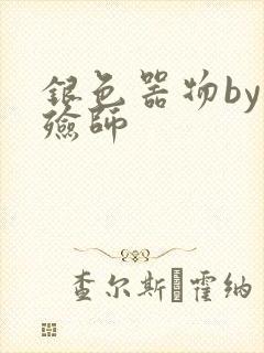 银色器物by入殓师