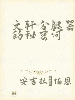 文轩分腿器河马的秘密河