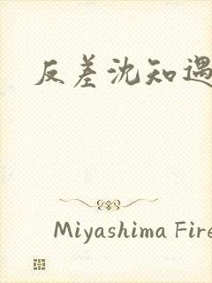 反差沈知遇晏应