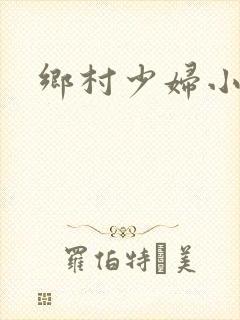 乡村少妇小说