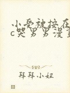 小受被按在墙上c哭男男漫画