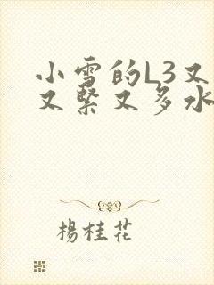 小雪的L3又嫩又紧又多水图