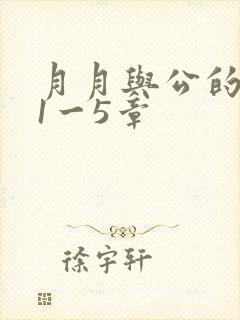 月月与公的激情1一5章