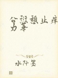 公愆憩止痒古悦力华