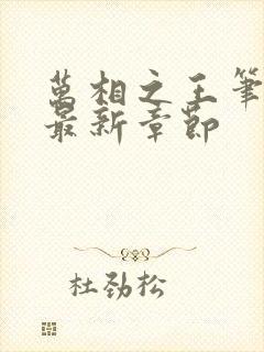 万相之王笔趣阁最新章节