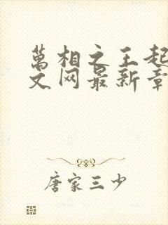 万相之王起点中文网最新章节