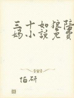 三十如狼陪读妈妈小说免费阅读