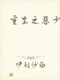 重生之恶少