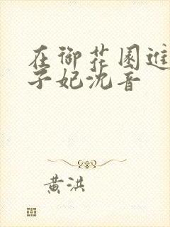 在御花园进入太子妃沈音