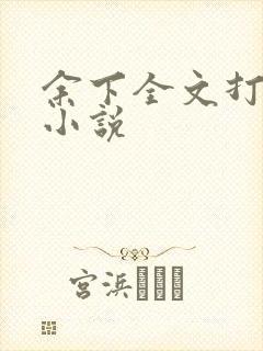 余下全文打不开小说