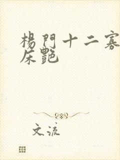 杨门十二寡妇肉床艳