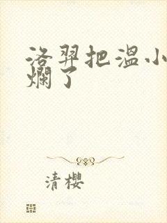 洛羿把温小辉做烂了