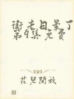 卫老日晕了淑蓉第9集免费