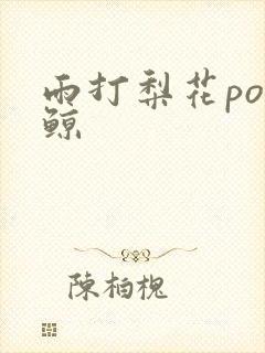 雨打梨花po问鲸