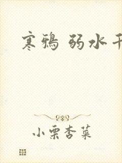 寒鸦 弱水千流