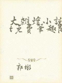 大杂烩小说txt免费笔趣阁