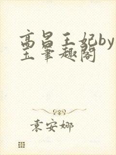 高昌王妃by黛玉笔趣阁