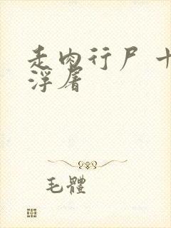 走肉行尸 十阶浮屠