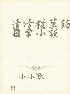 清冷校草的堕落日常小说