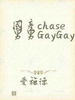 国产chase男男GayGay