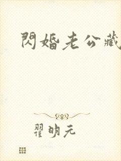 闪婚老公藏不住