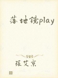 落地镜play