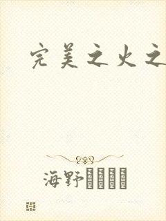 完美之火之灰烬