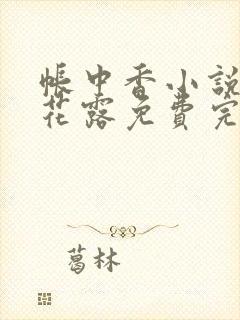 帐中香小说金银花露免费完结