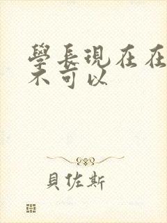 学长现在在上课不可以