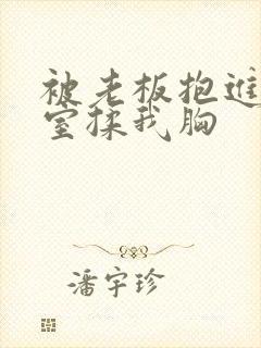 被老板抱进办公室揉我胸