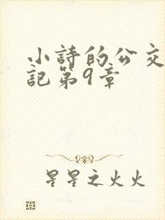 小诗的公交车日记第9章